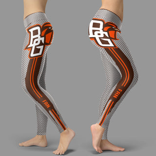 Charming Lovely Little Dots Along Body Bowling Green Falcons Leggings