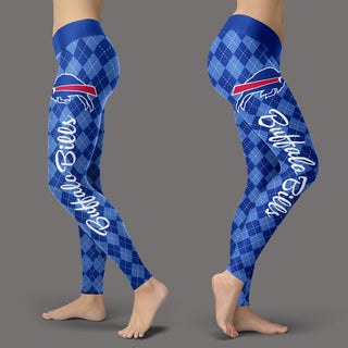 Cosy Seamless Border Wonderful Buffalo Bills Leggings