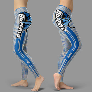 Charming Lovely Little Dots Along Body Buffalo Bulls Leggings