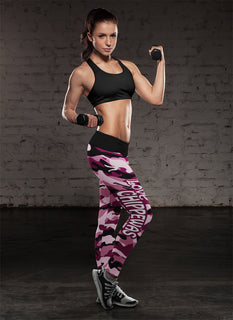 Camo Sporty Trending Fashion Fabulous Central Michigan Chippewas Leggings