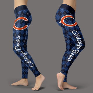 Cosy Seamless Border Wonderful Chicago Bears Leggings