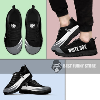 Awesome Gift Logo Chicago White Sox Sneakers