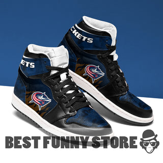 Camo Logo Columbus Blue Jackets Jordan Sneakers