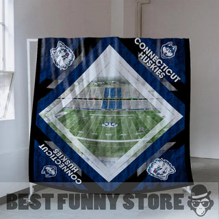 Pro Connecticut Huskies Stadium Quilt For Fan