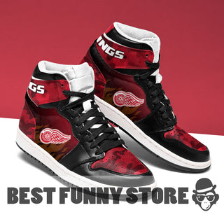 Camo Logo Detroit Red Wings Jordan Sneakers