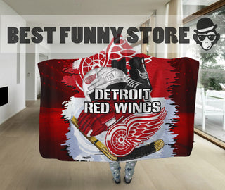 Special Edition Detroit Red Wings Home Field Advantage Hooded Blanket