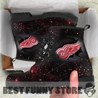 Art Scratch Mystery Detroit Red Wings Boots