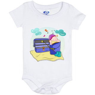Newborn Baby Fishing Baby Onesies