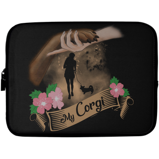 My Corgi Still Loves Me Laptop Sleeves