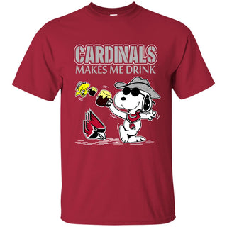 Ball State Cardinals Make Me Drinks T Shirts