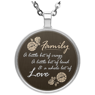 A Little Bit Of Crazy Family Necklaces