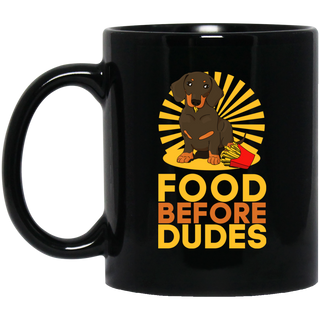 Dachshund - Food Before Dudes Mugs