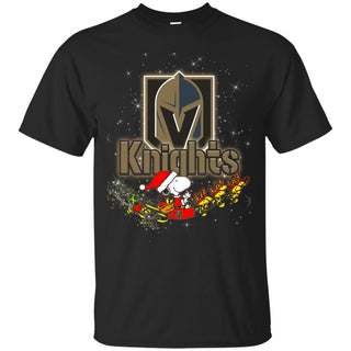 Snoopy Christmas Vegas Golden Knights T Shirts