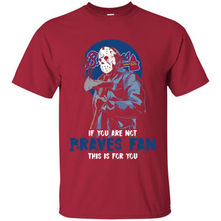 Jason With His Axe Atlanta Braves T Shirts