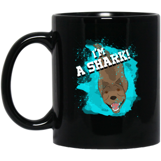 Im A pitbull Shark Mugs Ver 1