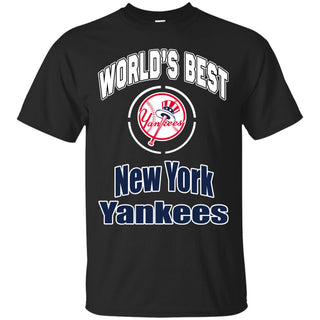 Amazing World's Best Dad New York Yankees T Shirts