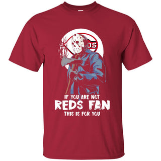Jason With His Axe Cincinnati Reds T Shirts