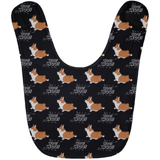 Corgi Baby Bibs