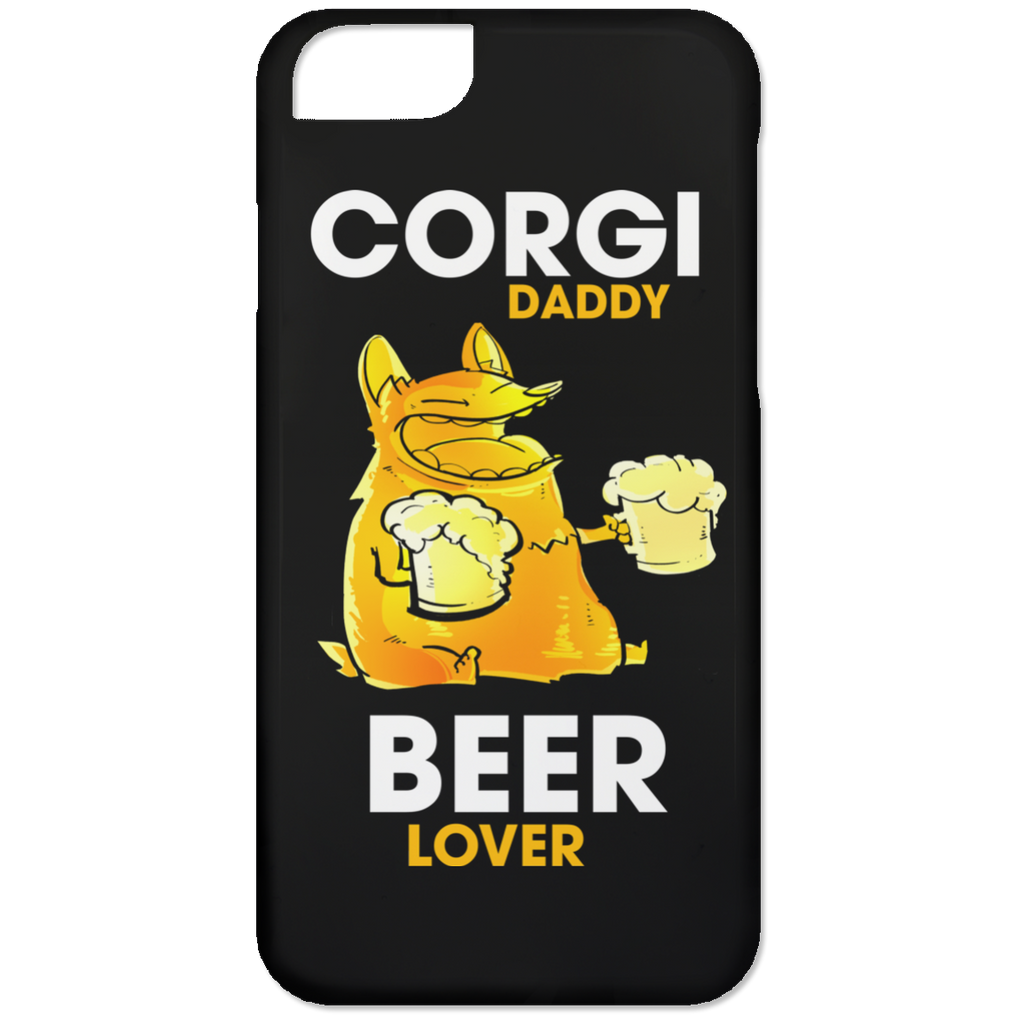 Corgi Daddy Beer Lover Phone Cases