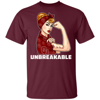 Beautiful Girl Unbreakable Go Oklahoma Sooners T Shirt