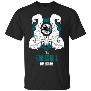 San Jose Sharks Girl Win Or Lose T Shirts