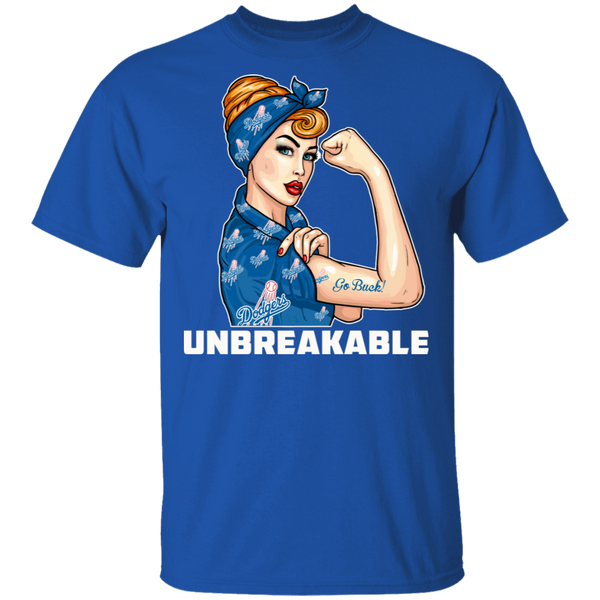 Beautiful Girl Unbreakable Go Los Angeles Dodgers T Shirt – Best