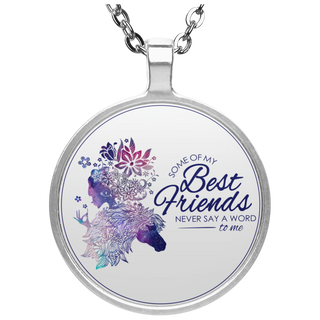 Some Of My Best Friends Horse Necklaces