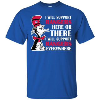 I Will Support Everywhere New York Rangers T Shirts