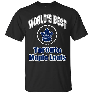 Amazing World's Best Dad Toronto Maple Leafs T Shirts