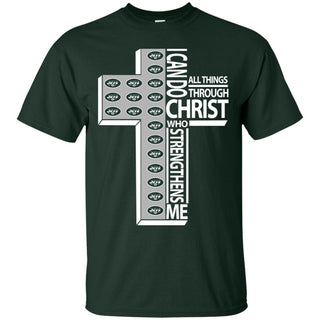 I Can Do All Things Through Christ New York Jets T Shirts