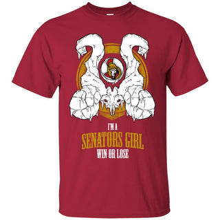 Ottawa Senators Girl Win Or Lose T Shirts