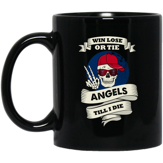 Skull Say Hi Los Angeles Angels Mugs