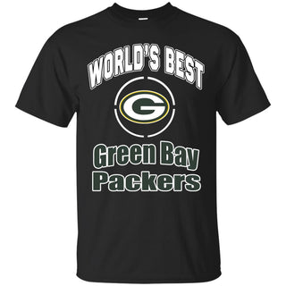 Amazing World's Best Dad Green Bay Packers T Shirts