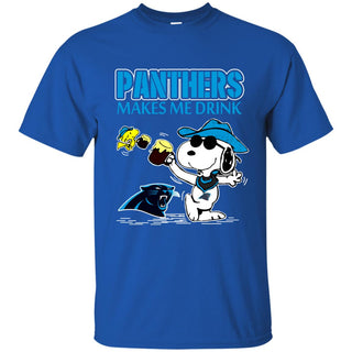 Carolina Panthers Make Me Drinks T Shirts