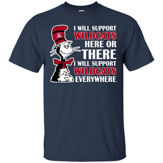 I Will Support Everywhere Arizona Wildcats T Shirts