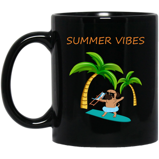 Pug - Summer Vibes Mugs