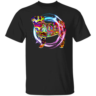 Psychedelic Pug Tshirt Puppy Gift For Lover