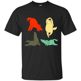 Yoga Retro Horse T Shirts