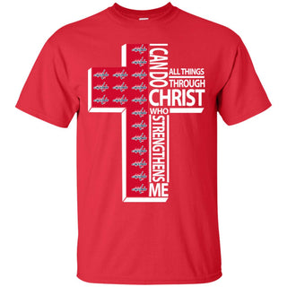 I Can Do All Things Through Christ Washington Capitals T Shirts