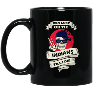 Skull Say Hi Cleveland Indians Mugs