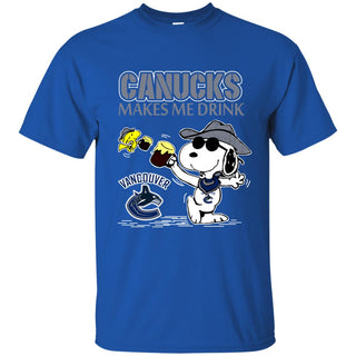 Vancouver Canucks Make Me Drinks T Shirts
