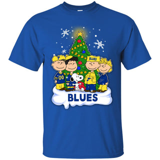 Snoopy The Peanuts St. Louis Blues Christmas T Shirts