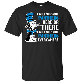 I Will Support Everywhere Carolina Panthers T Shirts