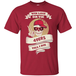 Skull Say Hi San Francisco 49ers Tshirt For Fans