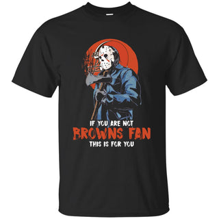 Jason With His Axe Cleveland Browns T Shirts