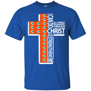 I Can Do All Things Through Christ Miami Dolphins T Shirts