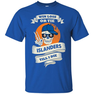Skull Say Hi New York Islanders T Shirts