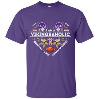 I Am A Vikingsaholic Minnesota Vikings T Shirts