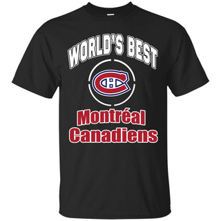 Amazing World's Best Dad Montreal Canadiens T Shirts