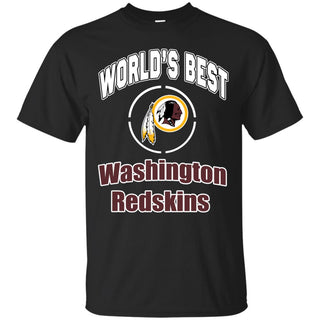 Amazing World's Best Dad Washington Redskins T Shirts